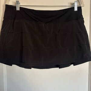 lululemon athletica Black Skort